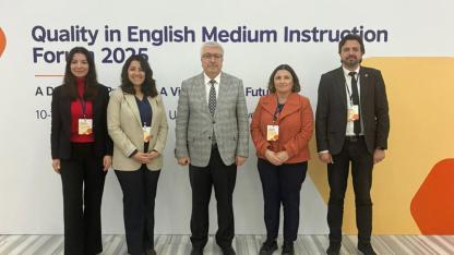 Sinop Üniversitesi İngilizce Eğitimde Kalite Forumu’nda yerini aldı