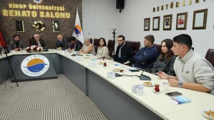 Sinop Üniversitesi öğrenci senatosu ilk toplantısını yaptı