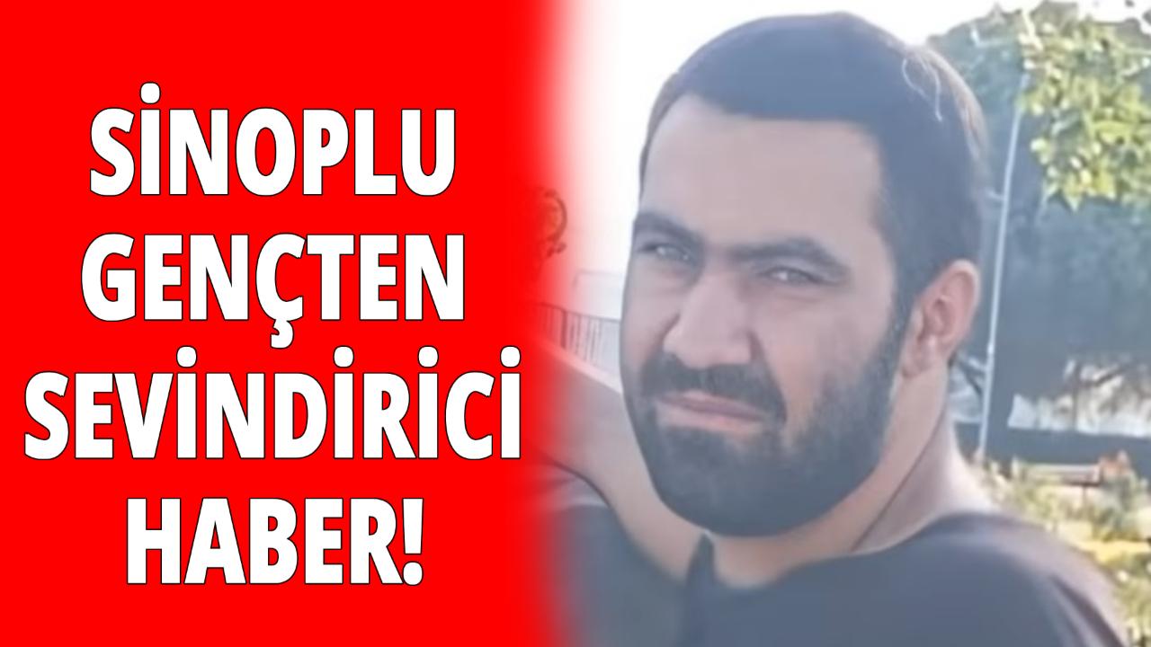 Sinoplu kayıp genç sağ salim bulundu