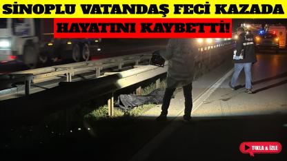 Sinoplu vatandaştan acı haber geldi
