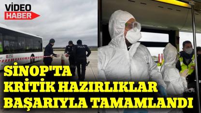 Sinop'ta acil durum hazırlığı gerçekleştirildi