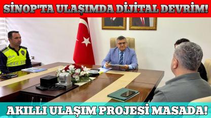 Sinop’ta akıllı ulaşım için ilk adım atıldı