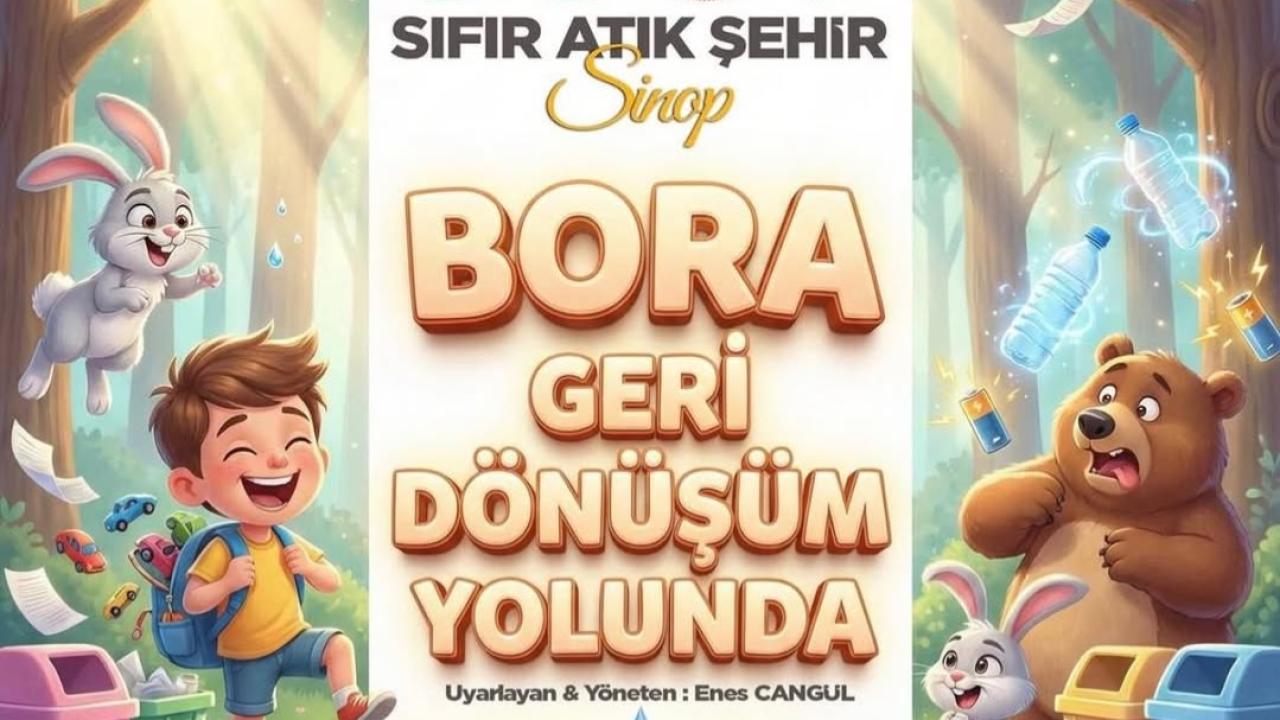 Sinop’ta çocuklara çevre bilinci tiyatroyla anlatılacak