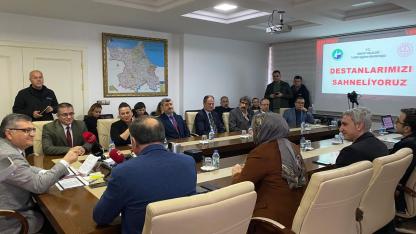 Sinop’ta “Destanlarımızı Sahneliyoruz” projesi tanıtıldı