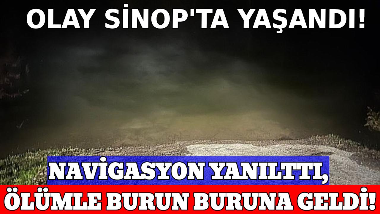 Sinop'ta facianın eşiğinden dönüldü