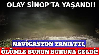 Sinop'ta facianın eşiğinden dönüldü