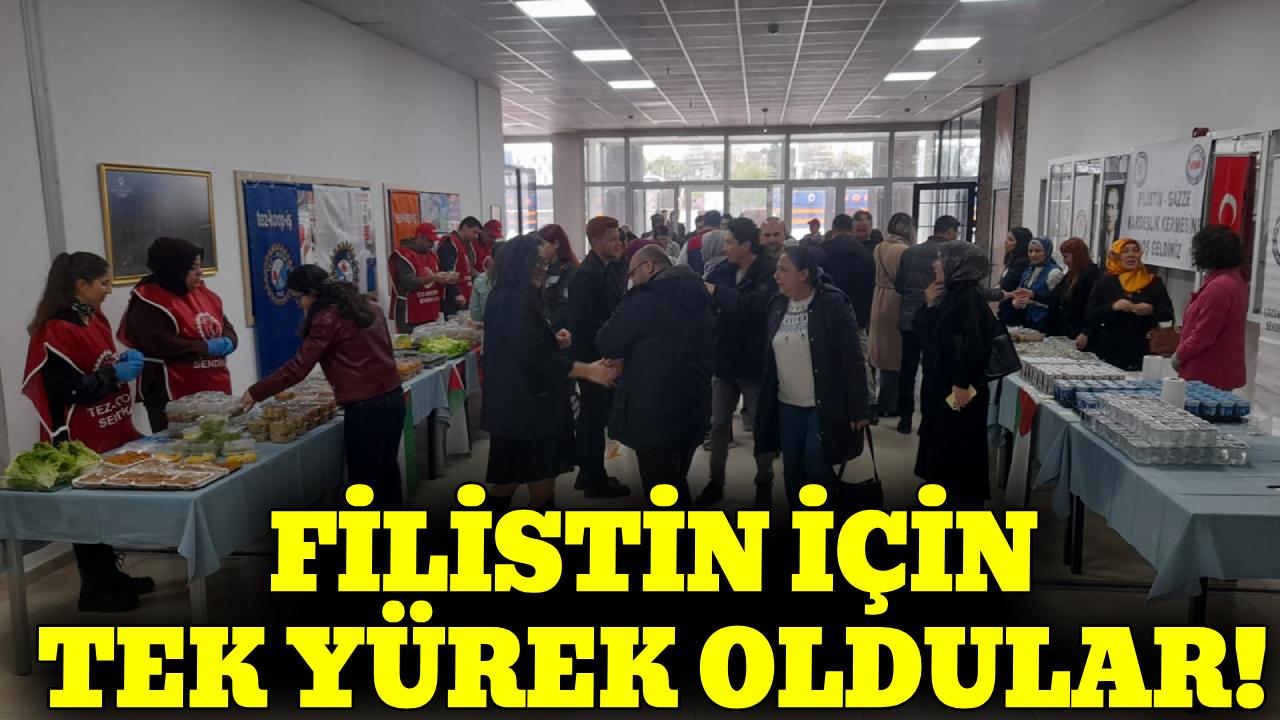 Sinop’ta Filistin–Gazze için kardeşlik kermesi