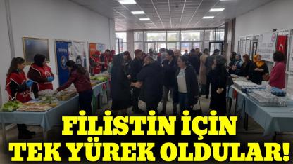 Sinop’ta Filistin–Gazze için kardeşlik kermesi