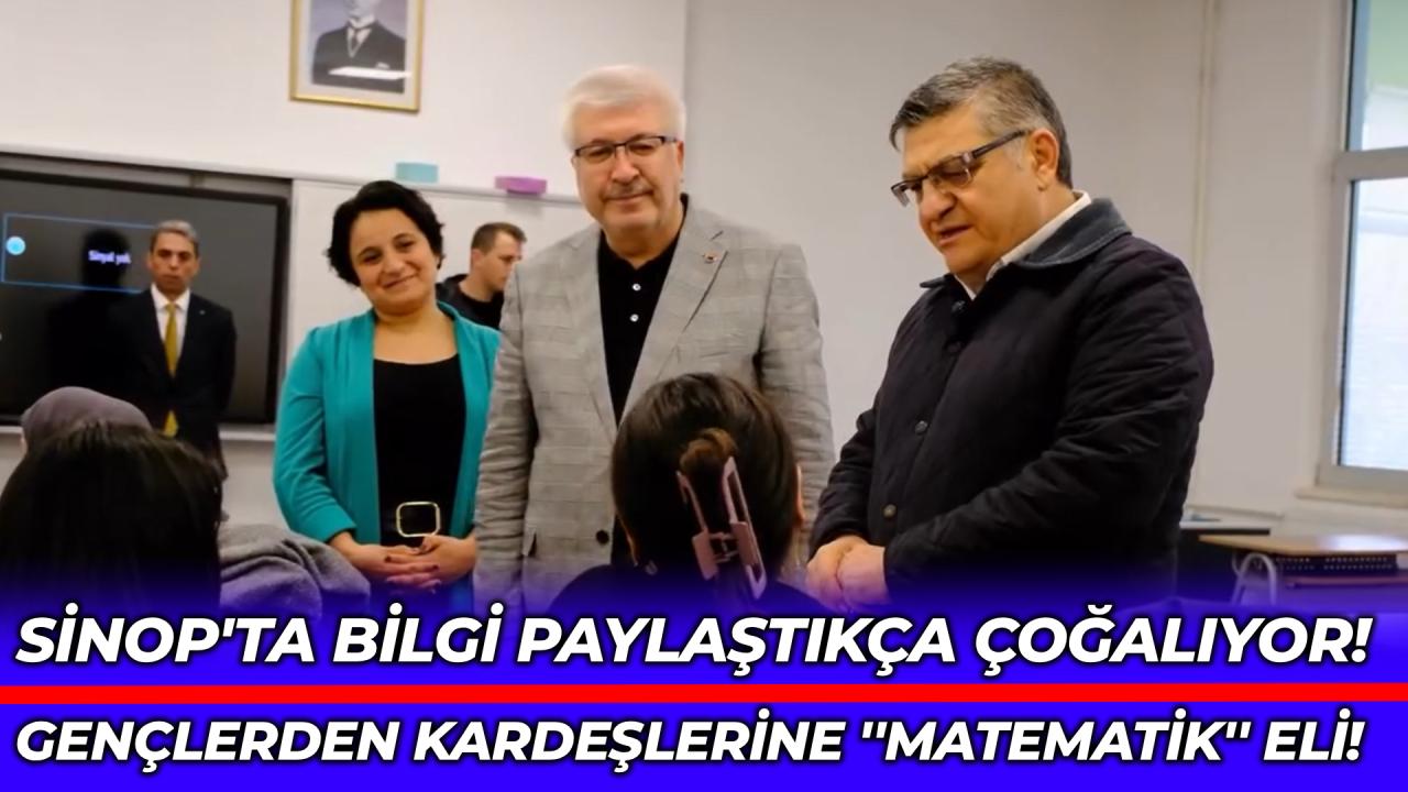 Sinop’ta gönüllü gençler sevgi evlerindeki kardeşlerine ışık oluyor