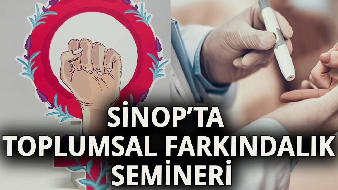 Sinop’ta kadın hakları ve diyabet semineri düzenlenecek