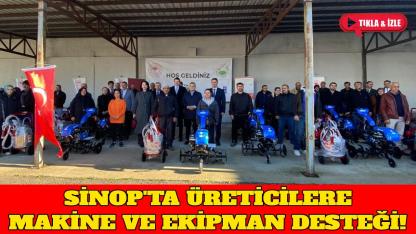 Sinop'ta kırsal kalkınmaya destek