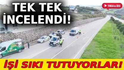 Sinop'ta kış lastiği denetimi