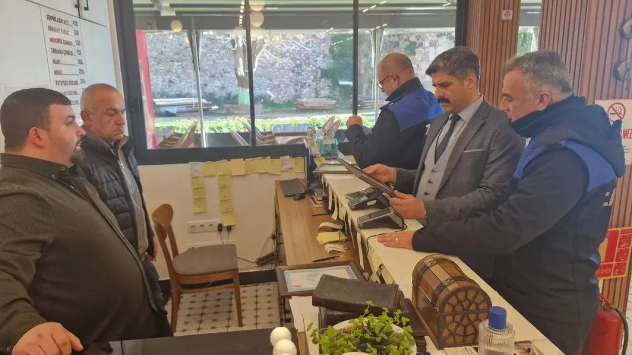 Sinop’ta lokanta ve restoranlara zabıta denetimi