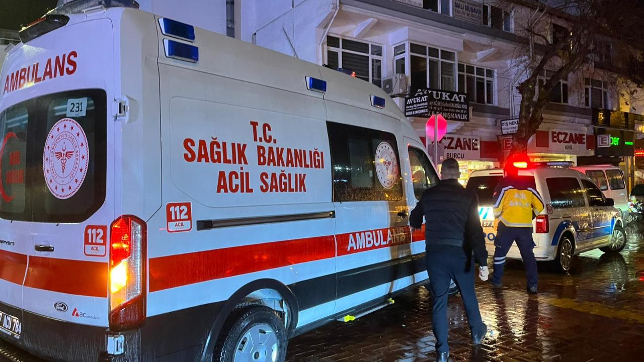 Sinop’ta motosikletin çarptığı yaşlı kadın korkuttu