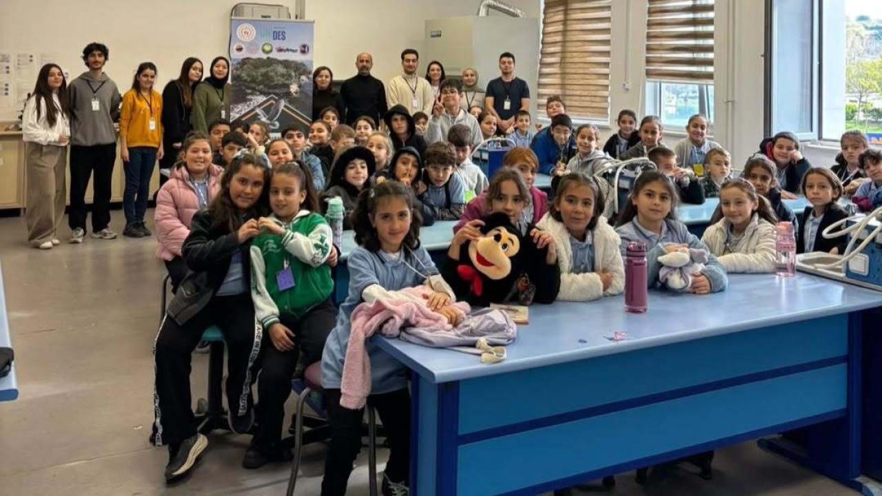 Sinop’ta öğrenciler yaban hayatını yakından keşfetti