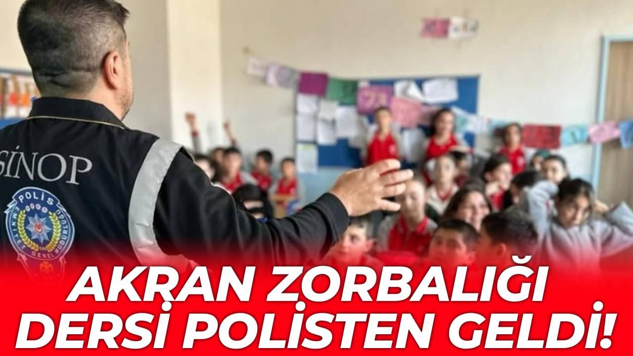 Sinop&#039;ta öğrencilere güvenlik dersi
