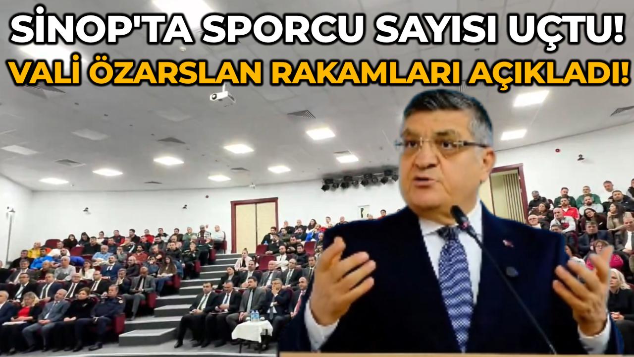 Sinop&#039;ta Okul Sporlarında rekor artış