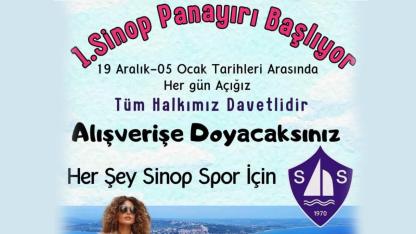 Sinop’ta panayır heyecanı başlıyor