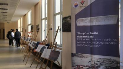 Sinop’ta tarihi yapılardaki ayet ve hadisler sergiyle gün yüzüne çıktı
