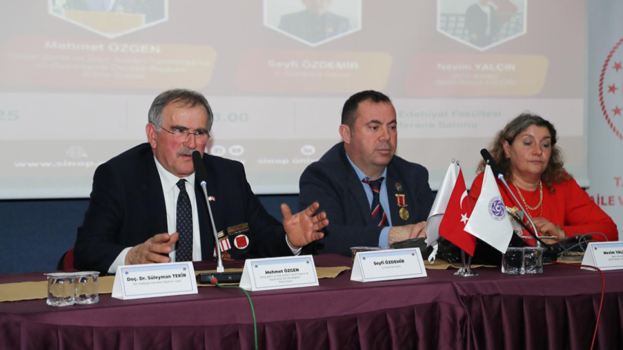 Sinop'ta vatan uğruna verilen mücadeleler gençlere aktarıldı