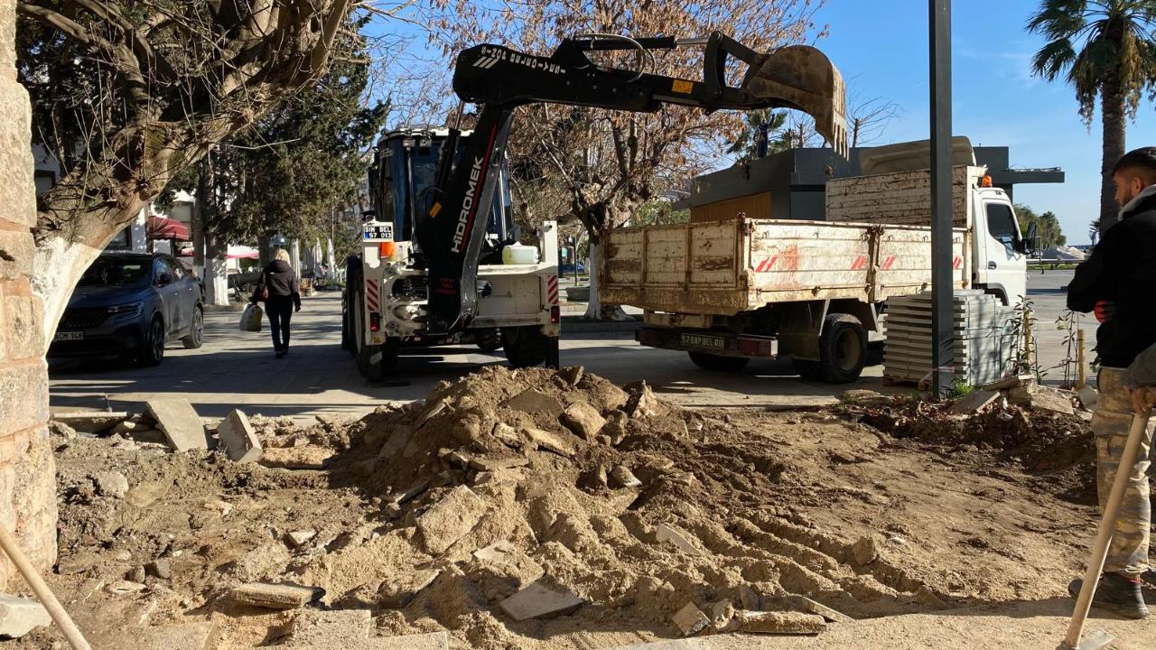 Sinop’ta yol yenileme çalışmaları tamamlanıyor