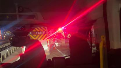 Sinop'ta zincirleme kaza: 2 yaralı