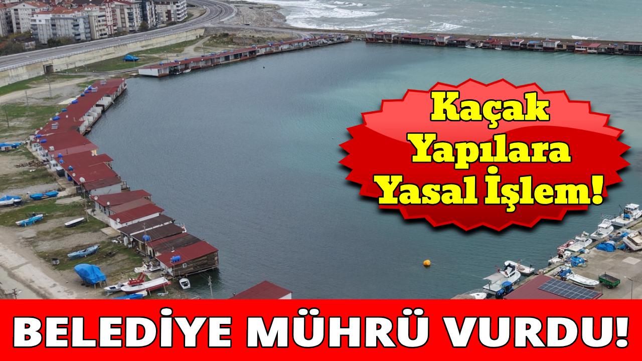 Türkeli'de kaçak bungalovlar için yıkım süreci başladı