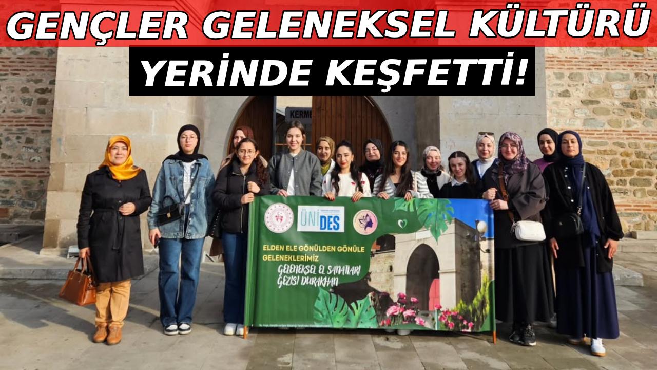 Üniversiteli gençler Sinop&#039;un kültürel değerlerini keşfe çıktı