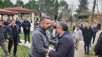 Vali Özarslan, Çörekci ailesini yalnız bırakmadı