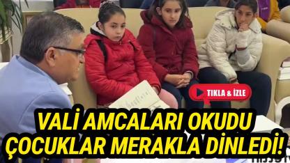Vali Özarslan’dan çocuklara ‘Kaşağı’ sürprizi