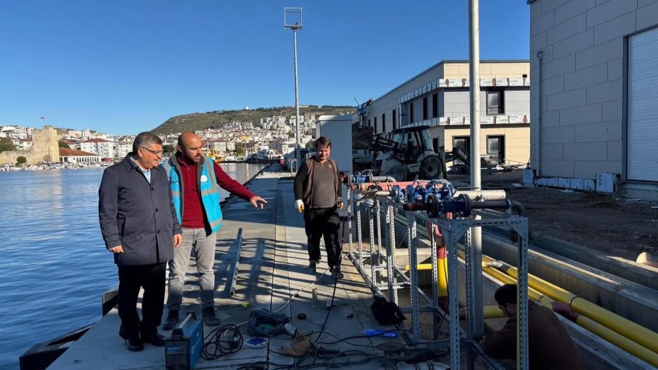 Vali Özarslan’dan Sinop Sahil Güvenlik projesine inceleme