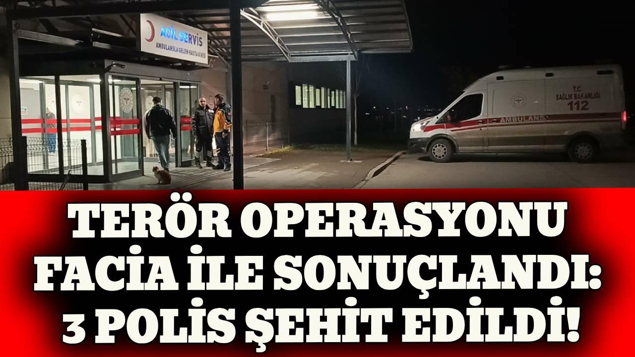 Yalova'da DEAŞ terör örgütüne operasyon: 3 şehit