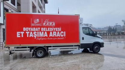 Yeni et nakil aracı hizmete girdi