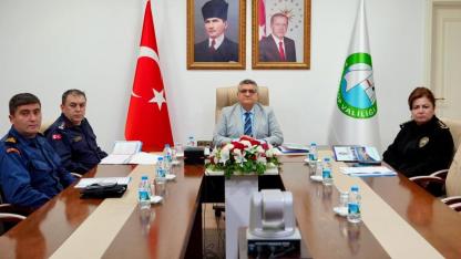 Yeni yıl tedbirleri VKS toplantısı Sinop’tan takip edildi