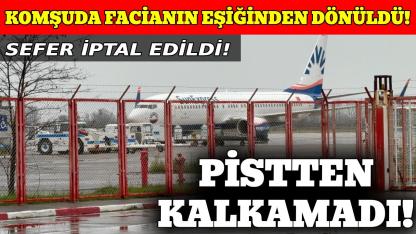 Yolcu uçağı martı sürüsüne çarptı