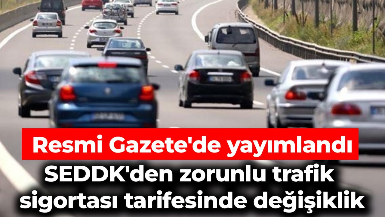 Zorunlu trafik sigortası tarifesinde değişiklik yapıldı! İşte tüm detaylar