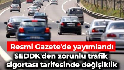 Zorunlu trafik sigortası tarifesinde değişiklik yapıldı! İşte tüm detaylar