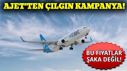 AJet'ten 9 dolar ve avroya yurt dışı seyahati