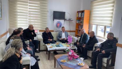 AK Parti Heyetinden Sinop basınına 10 Ocak Çalışan Gazeteciler Günü ziyareti