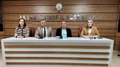 AK Parti Sinop’ta teşkilat çalışmalarını değerlendirdi