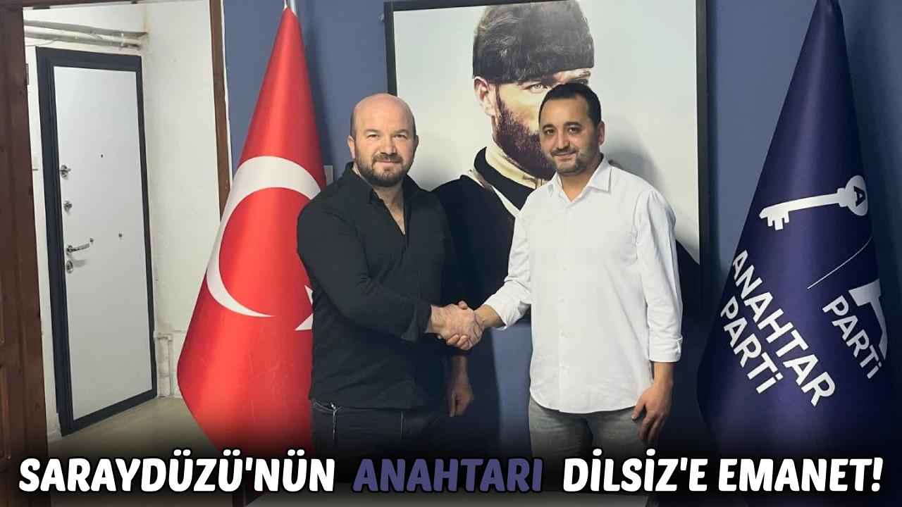 Anahtar Parti Saraydüzü İlçe Başkanlığı’na Mehmet Ali Dilsiz getirildi