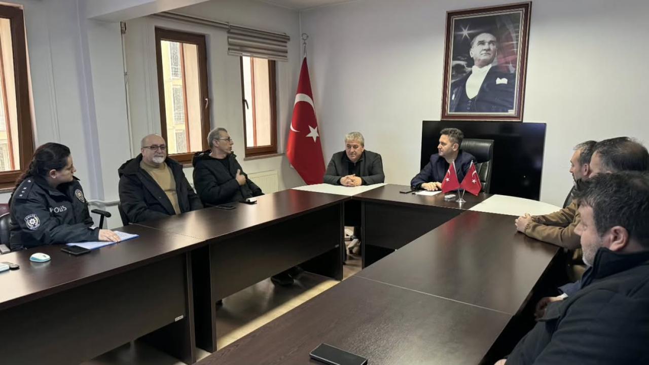 Ayancık'ta asayiş ve güvenlik masaya yatırıldı