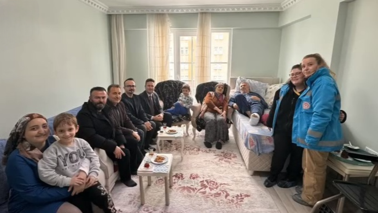 Ayancık’ta Evde Sağlık Hizmetlerine Yakın Takip