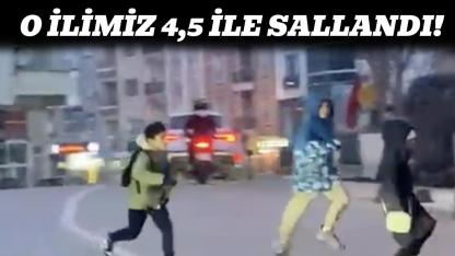 Balıkesir'de 4,5 büyüklüğünde deprem