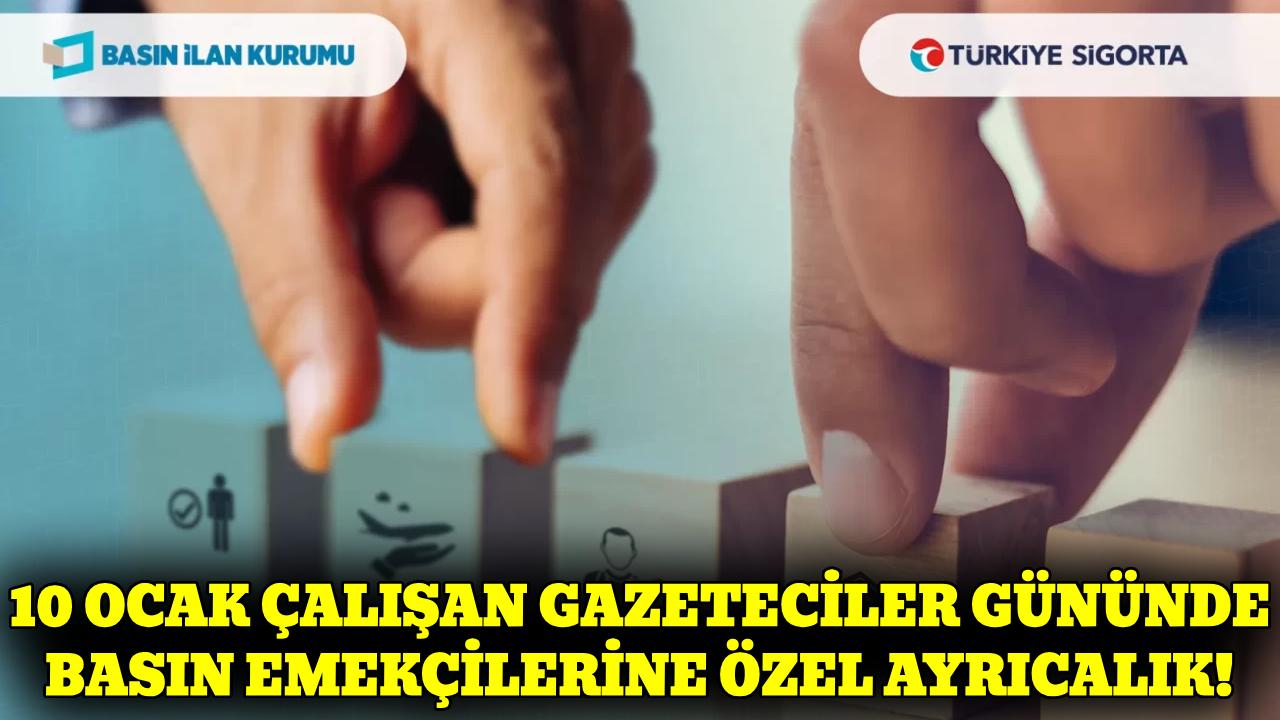 Basın çalışanlarına özel sigorta indirimi desteği