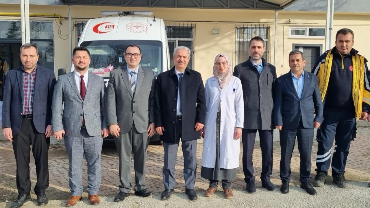 Boyabat’ta sağlık tesislerine ziyaret