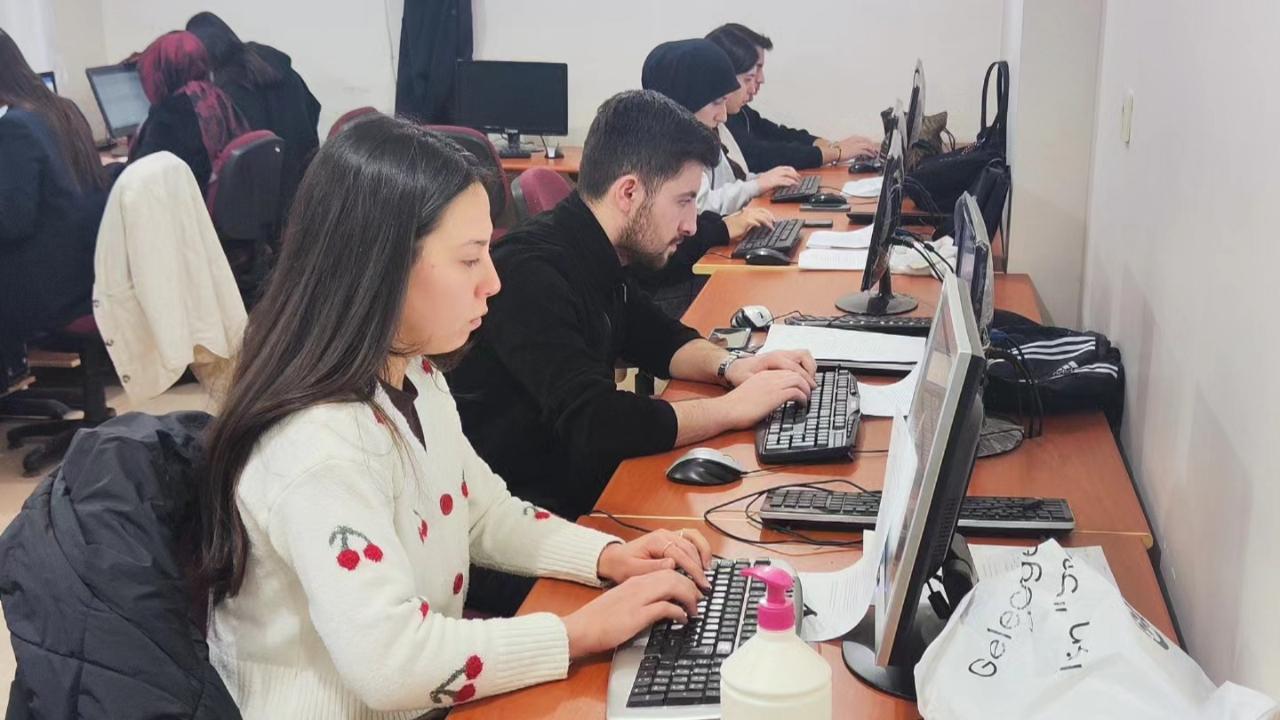 Boyabat’ta Zabıt Katipliği için klavye eğitimi tamamlandı