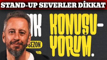 Cem İşçiler'in "Açık Konuşuyorum" gösterisinin biletleri satışa sunuldu