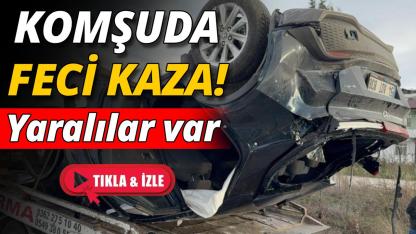 Cenaze dönüşü feci kaza: 4 yaralı