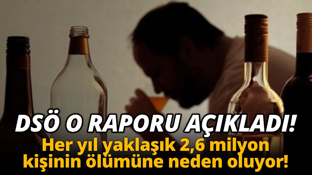 DSÖ: Alkol yılda 2,6 milyon can alıyor